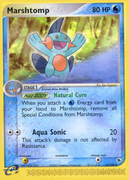 Marshtomp (Natural Cure)⁣ - EX Ruby & Sapphire⁣ (Uncommon)⁣ [41]