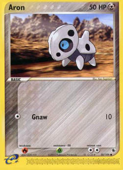 Aron (Gnaw)⁣ - EX Ruby & Sapphire⁣ (Common)⁣ [50]