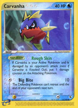 Carvanha⁣ - EX Ruby & Sapphire⁣ (Common)⁣ [51]