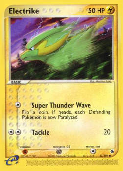 Electrike (Super Thunder Wave)⁣ - EX Ruby & Sapphire⁣ (Common)⁣ [53]