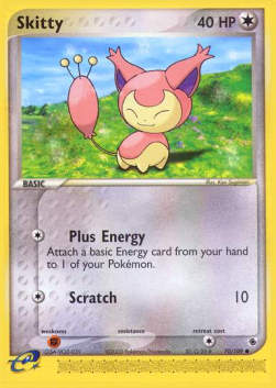 Skitty (Plus Energy)⁣ - EX Ruby & Sapphire⁣ (Common)⁣ [70]