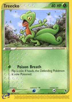 Treecko⁣ - EX Ruby & Sapphire⁣ (Common)⁣ [75]