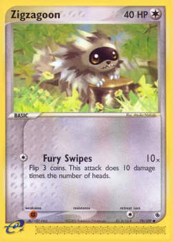 Zigzagoon⁣ - EX Ruby & Sapphire⁣ (Common)⁣ [79]