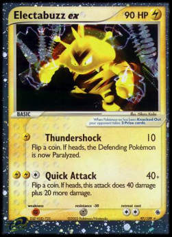 Electabuzz ex⁣ - EX Ruby & Sapphire⁣ (Ultra Rare)⁣ [97]