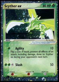 Scyther ex⁣ - EX Ruby & Sapphire⁣ (Ultra Rare)⁣ [102]