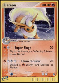 Flareon⁣ - EX Sandstorm⁣ (Holo Rare)⁣ [5]