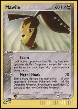 Mawile⁣ - EX Sandstorm⁣ (Holo Rare)⁣ [9]