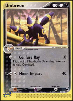 Umbreon⁣ - EX Sandstorm⁣ (Rare)⁣ [24]