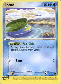 Lotad (Rain Dish)⁣ - EX Sandstorm⁣ (Common)⁣ [66]