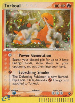 Torkoal⁣ - EX Dragon⁣ (Holo Rare)⁣ [12]