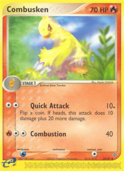 Combusken⁣ - EX Dragon⁣ (Uncommon)⁣ [25]