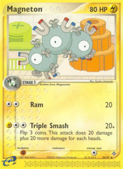 Magneton⁣ - EX Dragon⁣ (Uncommon)⁣ [35]