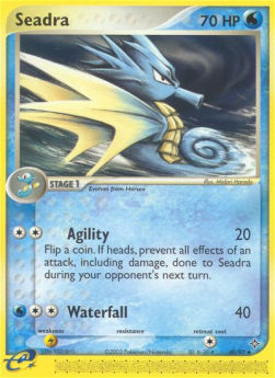 Seadra (Agility)⁣ - EX Dragon⁣ (Uncommon)⁣ [40]