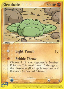 Geodude (Light Punch)⁣ - EX Dragon⁣ (Common)⁣ [55]