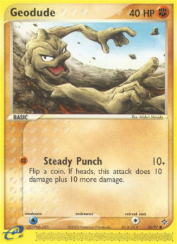 Geodude (Steady Punch)⁣ - EX Dragon⁣ (Common)⁣ [56]