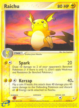 Raichu - EX Team Magma vs Team Aqua (Rare) [MA-13]