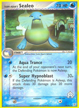 Team Aqua's Sealeo (Aqua Trance) - EX Team Magma vs Team Aqua (Rare) [MA-16]