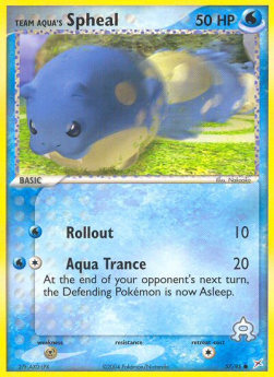 Team Aqua's Spheal (Rollout) - EX Team Magma vs Team Aqua (Common) [MA-57]