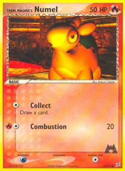 Team Magma's Numel - EX Team Magma vs Team Aqua (Common) [MA-64]