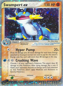 Swampert ex - EX Team Magma vs Team Aqua (Ultra Rare) [MA-95]