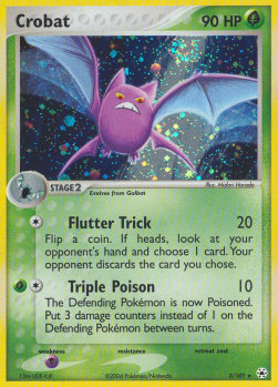 Crobat - EX Hidden Legends (Holo Rare) [HL-3]