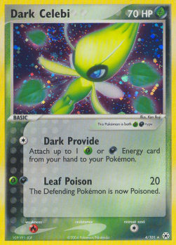 Dark Celebi - EX Hidden Legends (Holo Rare) [HL-4]