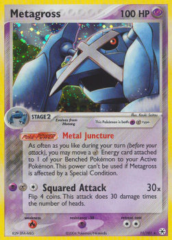 Metagross - EX Hidden Legends (Holo Rare) [HL-11]