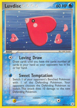 Luvdisc - EX Hidden Legends (Uncommon) [HL-40]