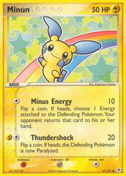 Minun - EX Hidden Legends (Common) [HL-67]