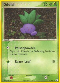 Oddish - EX Hidden Legends (Common) [HL-68]