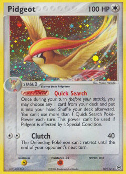 Pidgeot - EX FireRed & LeafGreen (Holo Rare) [FL-10]