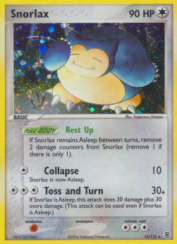 Snorlax - EX FireRed & LeafGreen (Holo Rare) [FL-15]