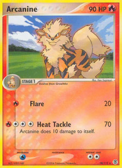 Arcanine - EX FireRed & LeafGreen (Rare) [FL-18]