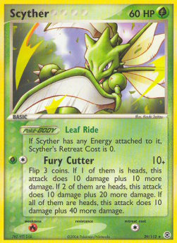 Scyther - EX FireRed & LeafGreen (Rare) [FL-29]