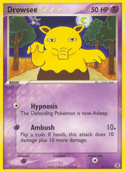 Drowzee - EX FireRed & LeafGreen (Uncommon) [FL-32]