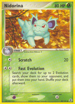 Nidorina - EX FireRed & LeafGreen (Uncommon) [FL-40]