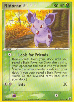 Nidoran - EX FireRed & LeafGreen (Common) [FL-70]