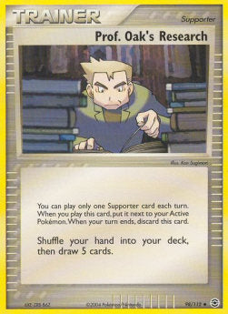 Prof. Oak's Research - EX FireRed & LeafGreen (Uncommon) [FL-98]