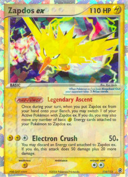 Zapdos ex - EX FireRed & LeafGreen (Ultra Rare) [FL-116]