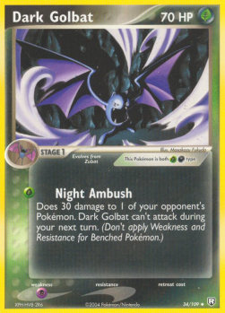 Dark Golbat - EX Team Rocket Returns (Uncommon) [TRR-34]