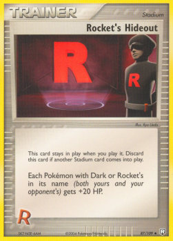 Rocket's Hideout - EX Team Rocket Returns (Uncommon) [TRR-87]