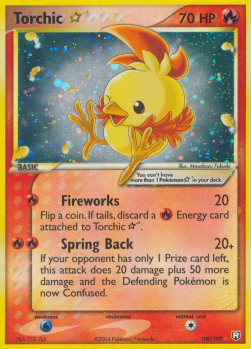 Torchic ☆ - EX Team Rocket Returns (Holo Rare) [TRR-108]