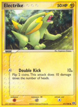 Electrike (Double Kick) - EX Emerald (Common) [EM-47]