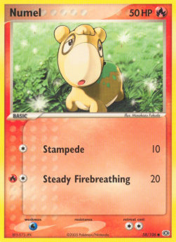 Numel (Stampede) - EX Emerald (Common) [EM-58]