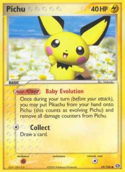 Pichu - EX Emerald (Common) [EM-59]