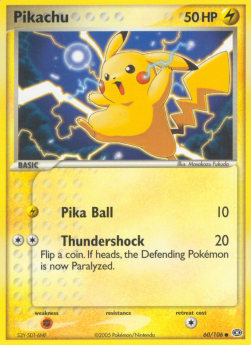 Pikachu - EX Emerald (Common) [EM-60]
