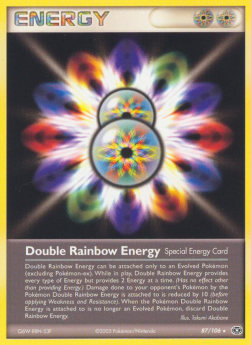 Double Rainbow Energy - EX Emerald (Rare) [EM-87]