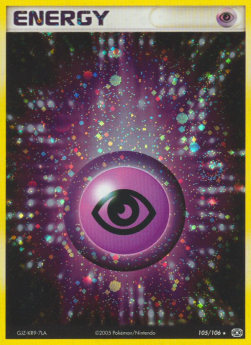 Psychic Energy - EX Emerald (Holo Rare) [EM-105]