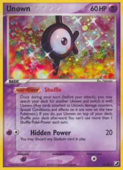 Unown - EX Unseen Forces (Rare) [UF-K-28]