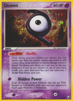 Unown - EX Unseen Forces (Rare) [UF-Z-28]